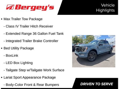 Certified 2023 Ford F150 Lariat w/ Equipment Group 502A High AWD/4WD image 5