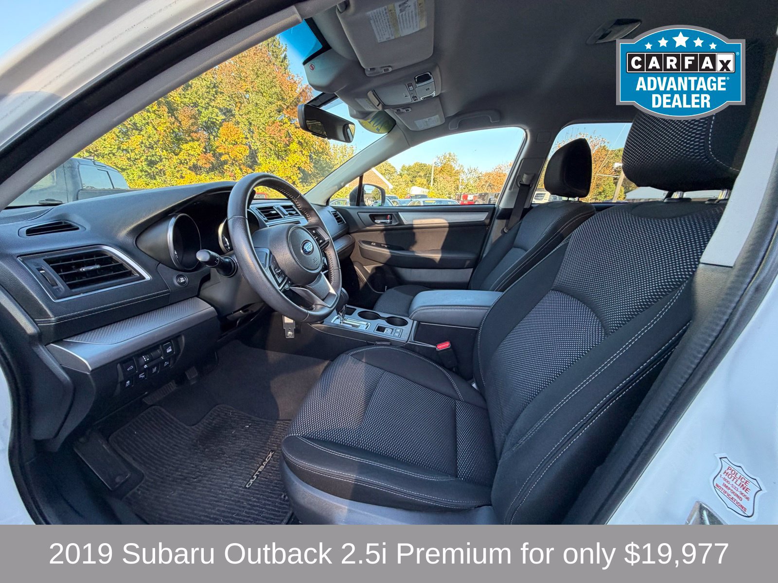 Used 2019 Subaru Outback 2.5i Premium AWD/4WD image 8