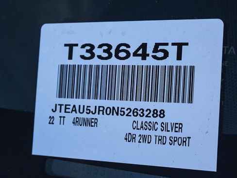 Used 2022 Toyota 4Runner TRD Sport image 28