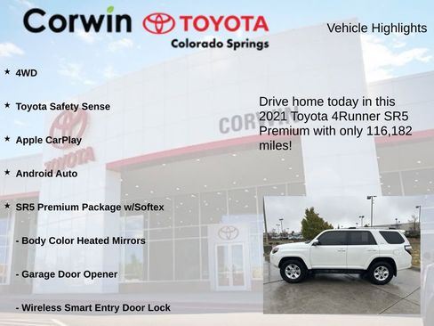 Used 2021 Toyota 4Runner SR5 Premium AWD/4WD image 6