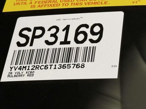 Used 2026 Volvo XC60 B5 Plus w/ Protection Package Premier AWD/4WD image 6