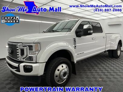 Used 2021 Ford F450 Platinum w/ Camper Package