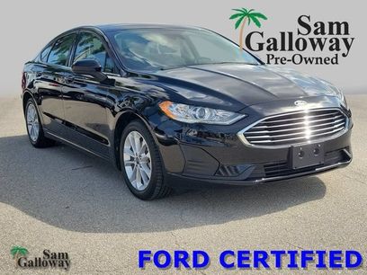 Certified 2020 Ford Fusion SE