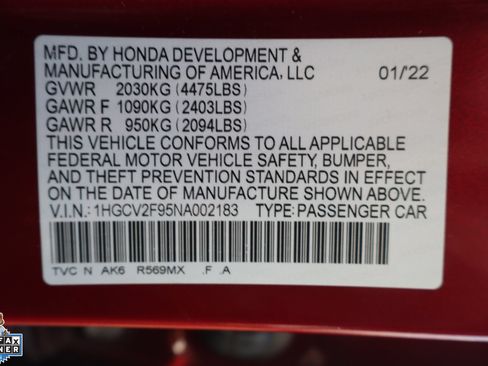 Used 2022 Honda Accord Touring image 31