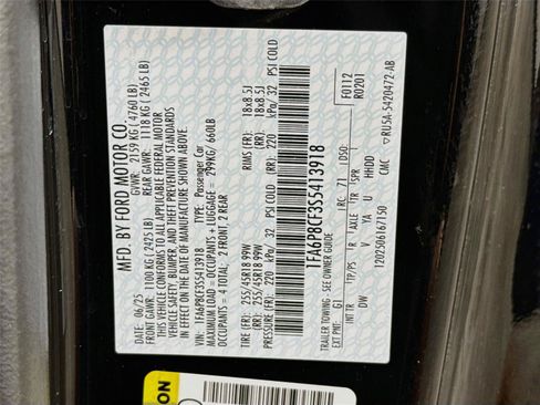 Used 2025 Ford Mustang GT RWD image 22