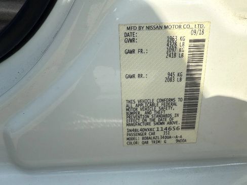 Used 2019 Nissan Altima 2.5 SV FWD image 43