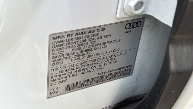 Used 2021 Audi Q7 3.0T Prestige w/ Prestige Package AWD/4WD image 32