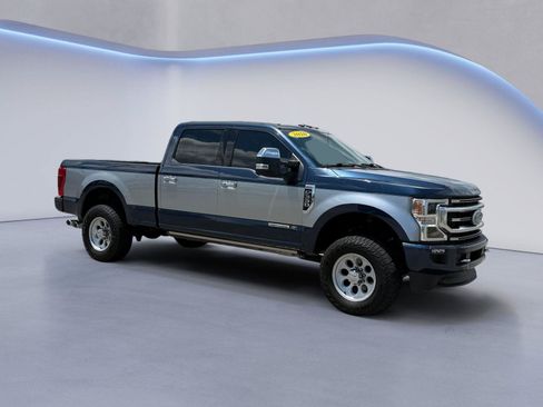 Used 2020 Ford F350 Platinum AWD/4WD image 1