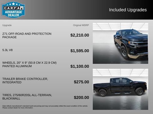 Used 2022 Chevrolet Silverado 1500 LT AWD/4WD image 3