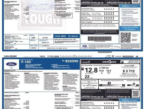 Used 2024 Ford F150 XLT w/ Tow/Haul Package AWD/4WD image 2