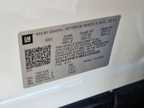Certified 2021 Chevrolet Equinox LS w/ LS Convenience Package FWD image 29