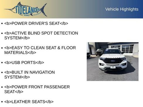 Used 2024 Ford Explorer ST w/ Equipment Group 401A image 12