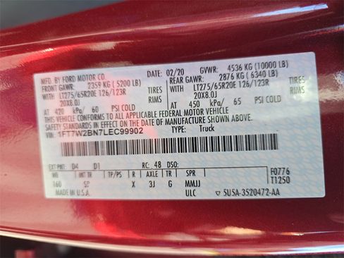 Used 2020 Ford F250 King Ranch w/ King Ranch Ultimate Package image 35