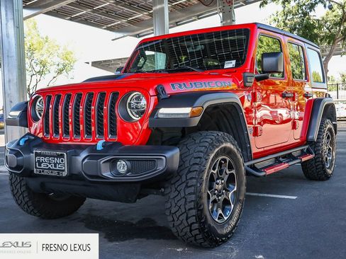 Used 2021 Jeep Wrangler Unlimited Rubicon 4xe w/ Safety Group AWD/4WD image 3