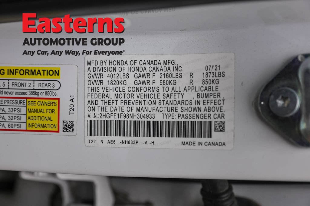 Used 2022 Honda Civic Touring image 35