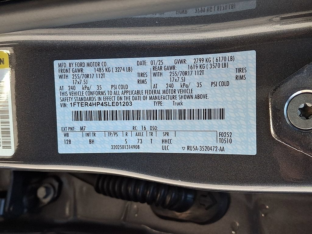 Used 2025 Ford Ranger XLT w/ Equipment Group 301A High AWD/4WD image 26
