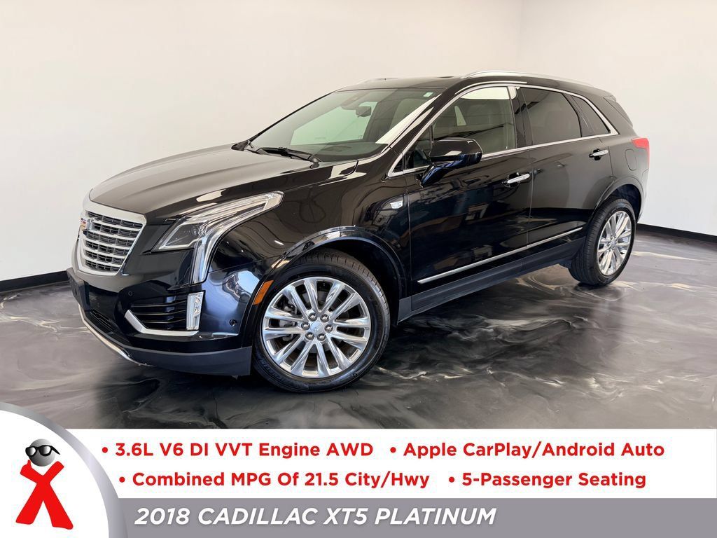 Used 2018 Cadillac XT5 Platinum w/ Driver Assist Package AWD/4WD image 1