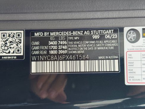 Used 2023 Mercedes-Benz G 63 AMG Squared image 50