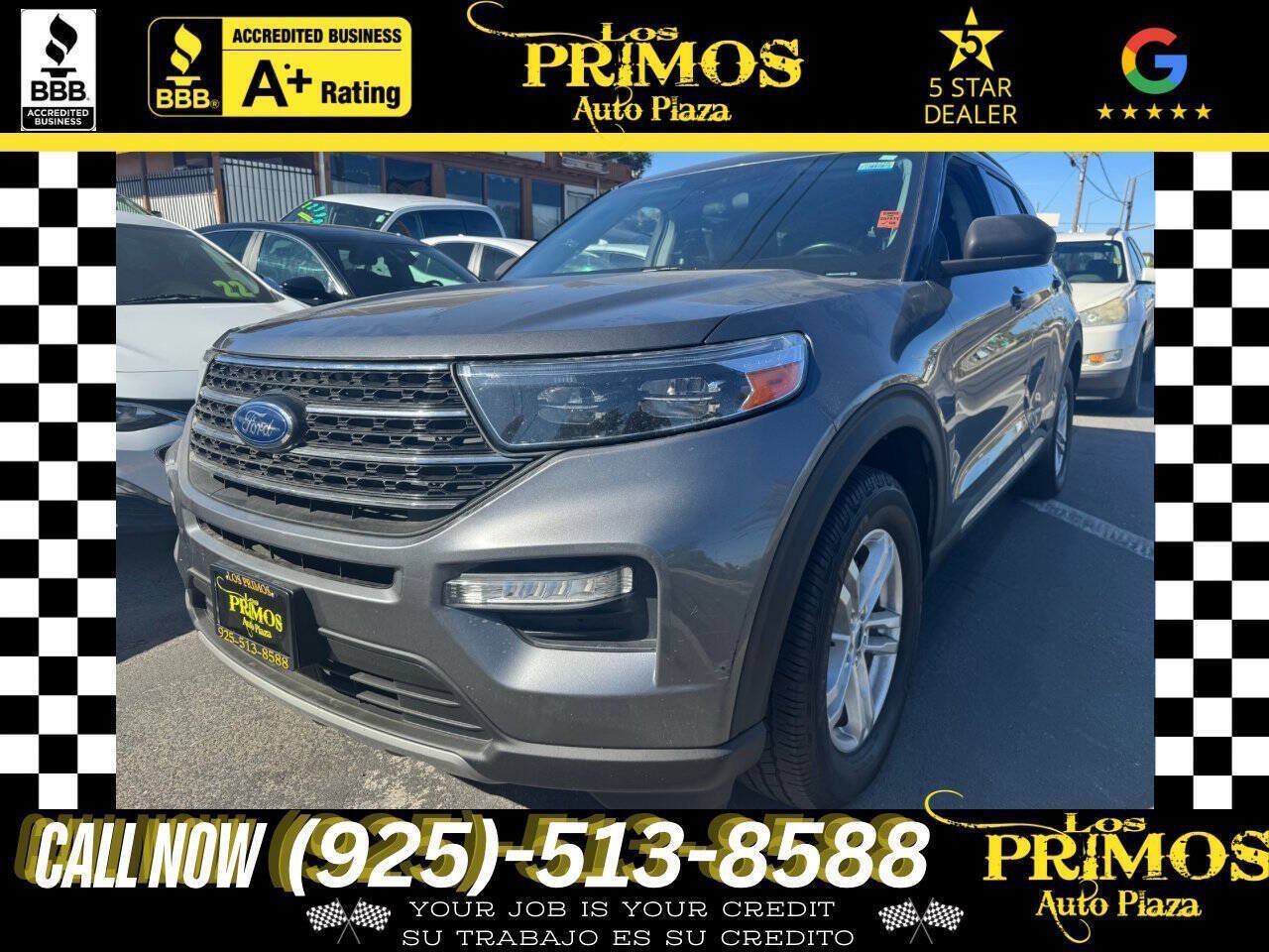 Used 2022 Ford Explorer XLT w/ Equipment Group 202A RWD image 1