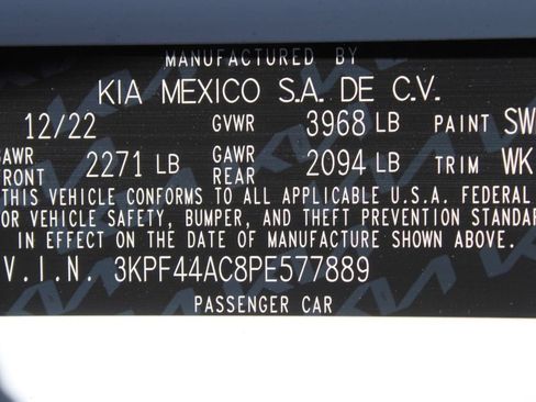Used 2023 Kia Forte GT w/ GT2 Package FWD image 37