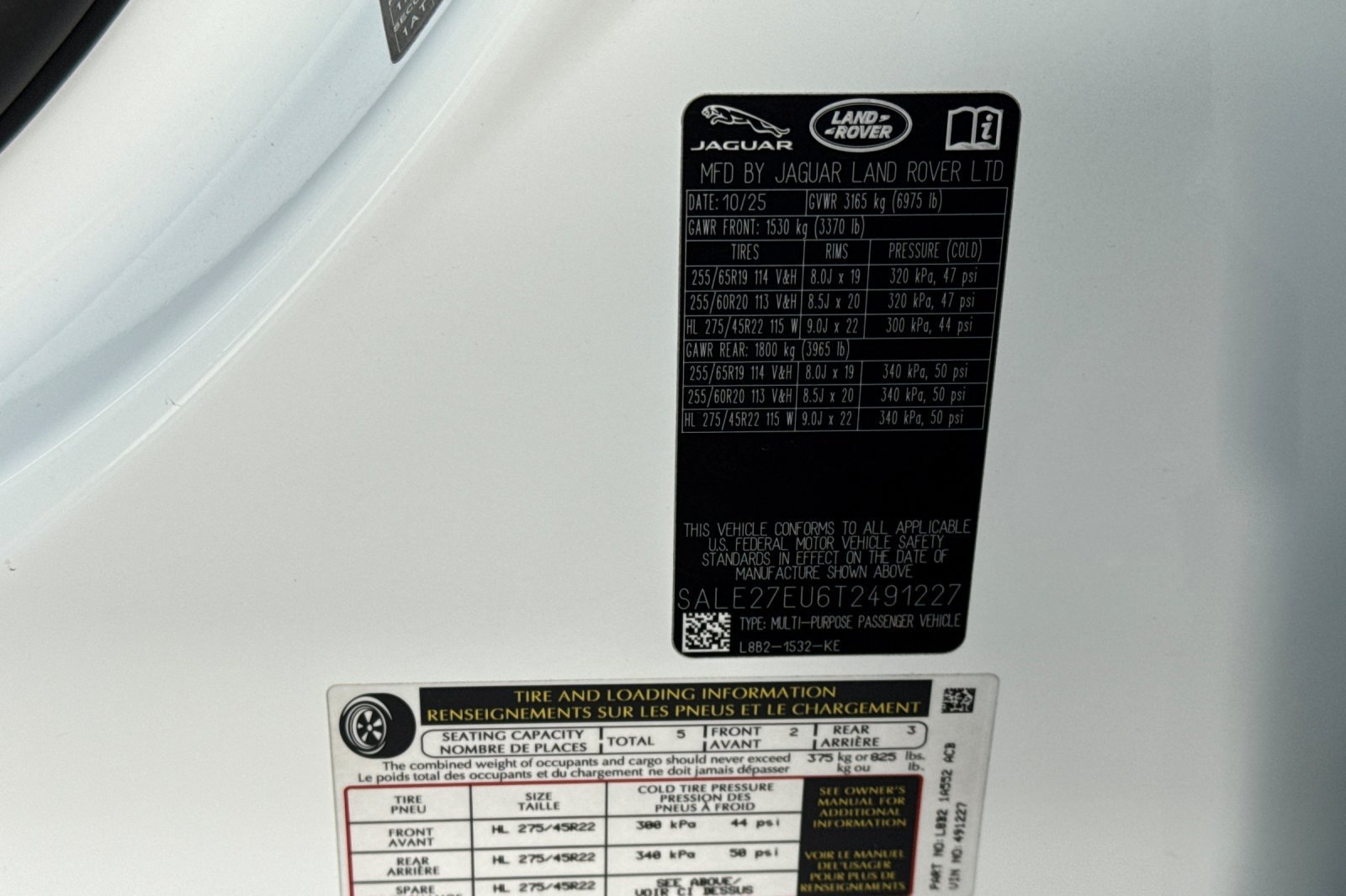 Certified 2026 Land Rover Defender 110 X-Dynamic SE AWD/4WD image 34