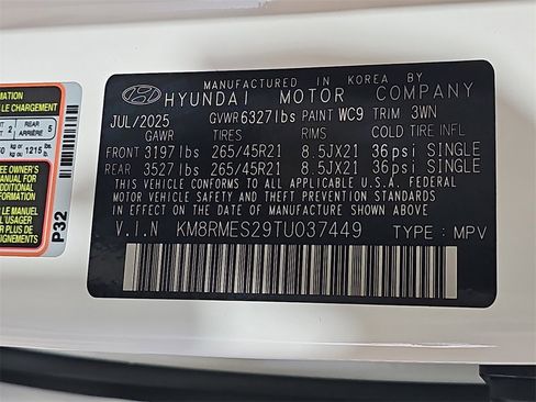 New 2026 Hyundai Palisade Calligraphy image 36