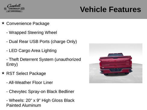 Used 2026 Chevrolet Silverado 1500 RST w/ RST Select Package AWD/4WD image 31