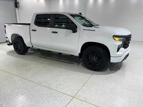 New 2026 Chevrolet Silverado 1500 Custom w/ Turbomax Blackout Package AWD/4WD image 7