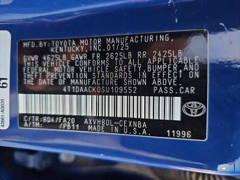Certified 2025 Toyota Camry LE w/ Convenience Package FWD image 24