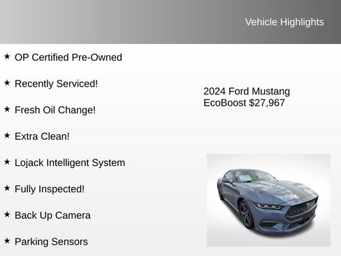 Used 2024 Ford Mustang Coupe image 4