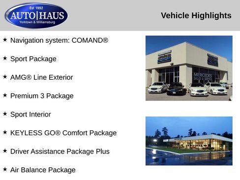 Used 2018 Mercedes-Benz E 300 4MATIC w/ Premium 3 Package (Q03) image 2