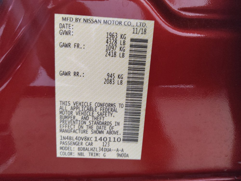 Used 2019 Nissan Altima 2.5 SV FWD image 33