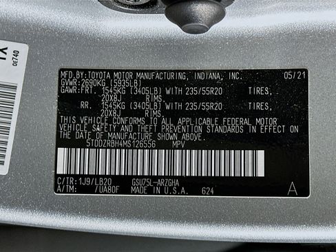 Used 2021 Toyota Highlander Limited image 12