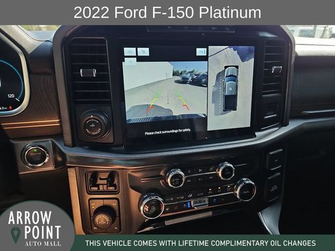 Used 2022 Ford F150 Platinum w/ Equipment Group 701A High AWD/4WD image 24
