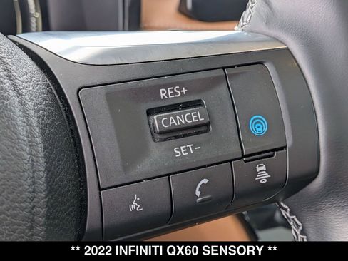 Used 2022 INFINITI QX60 Sensory image 9