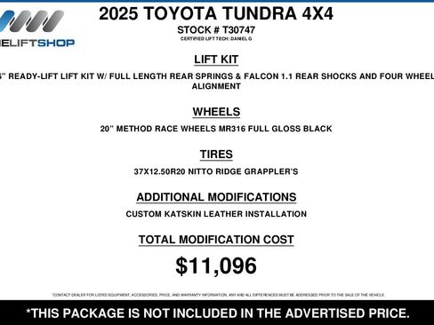 Used 2025 Toyota Tundra SR5 image 2