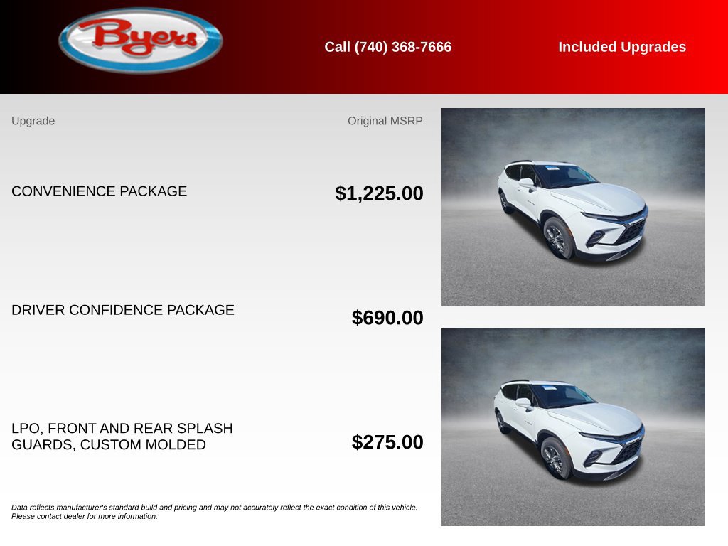 Used 2025 Chevrolet Blazer LT w/ Convenience Package FWD image 5