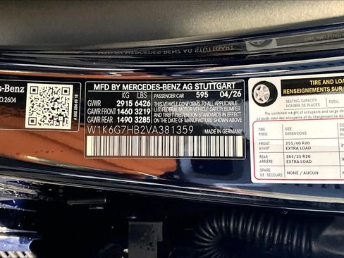New 2027 Mercedes-Benz S 580 4MATIC Sedan image 12