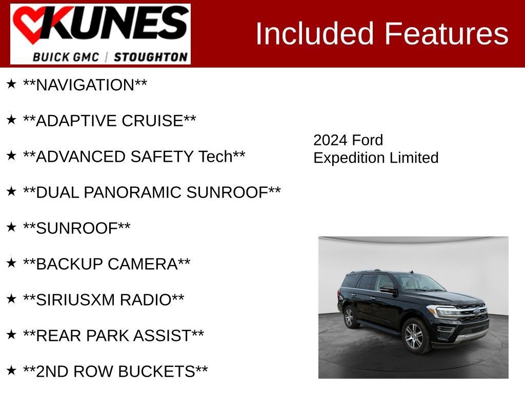 Used 2024 Ford Expedition Limited AWD/4WD image 2