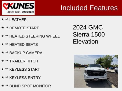 Used 2024 GMC Sierra 1500 Elevation w/ Elevation Premium Package AWD/4WD image 2