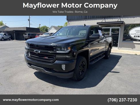 Used 2017 Chevrolet Silverado 1500 LTZ Z71 w/ Midnight Edition AWD/4WD image 1