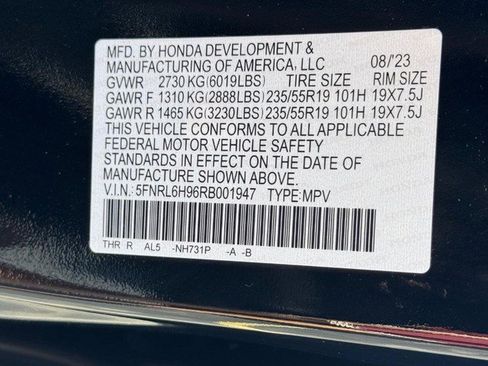 Used 2024 Honda Odyssey Elite image 30