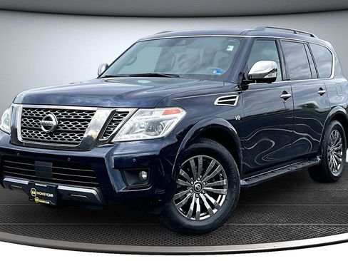 Used 2019 Nissan Armada Platinum w/ Captain's Chairs Package image 3