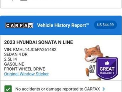 Used 2023 Hyundai Sonata N Line image 4