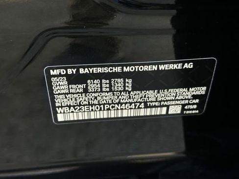 Used 2023 BMW 740i w/ Parking Assistance Package RWD image 62