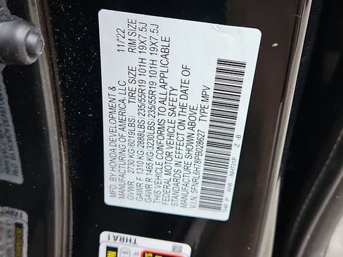 Certified 2023 Honda Odyssey Sport image 27