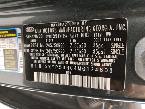Used 2021 Kia Telluride SX w/ Nightfall Edition Package AWD/4WD image 33