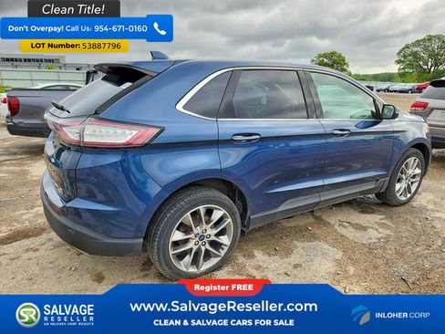 Used 2017 Ford Edge Titanium w/ Equipment Group 301A AWD/4WD image 4