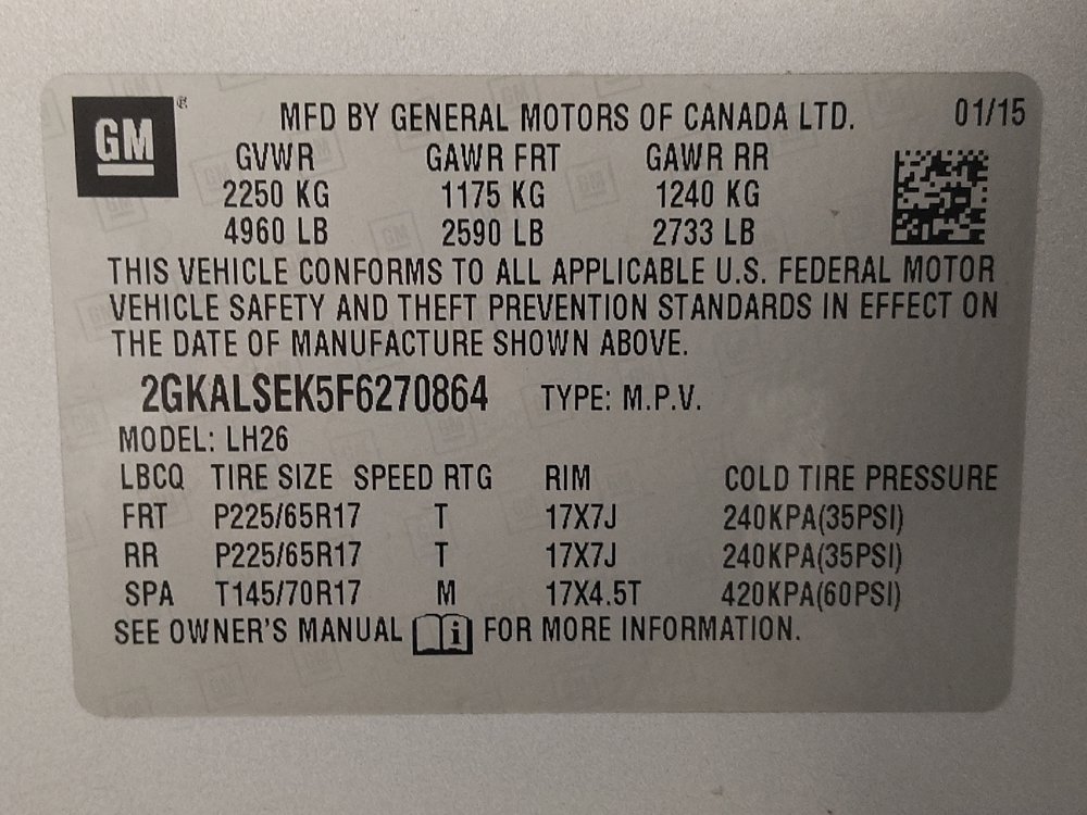 Used 2015 GMC Terrain SLT w/ Safety Package FWD image 33