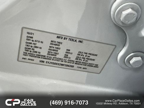 Used 2021 Tesla Model Y Long Range AWD/4WD image 39